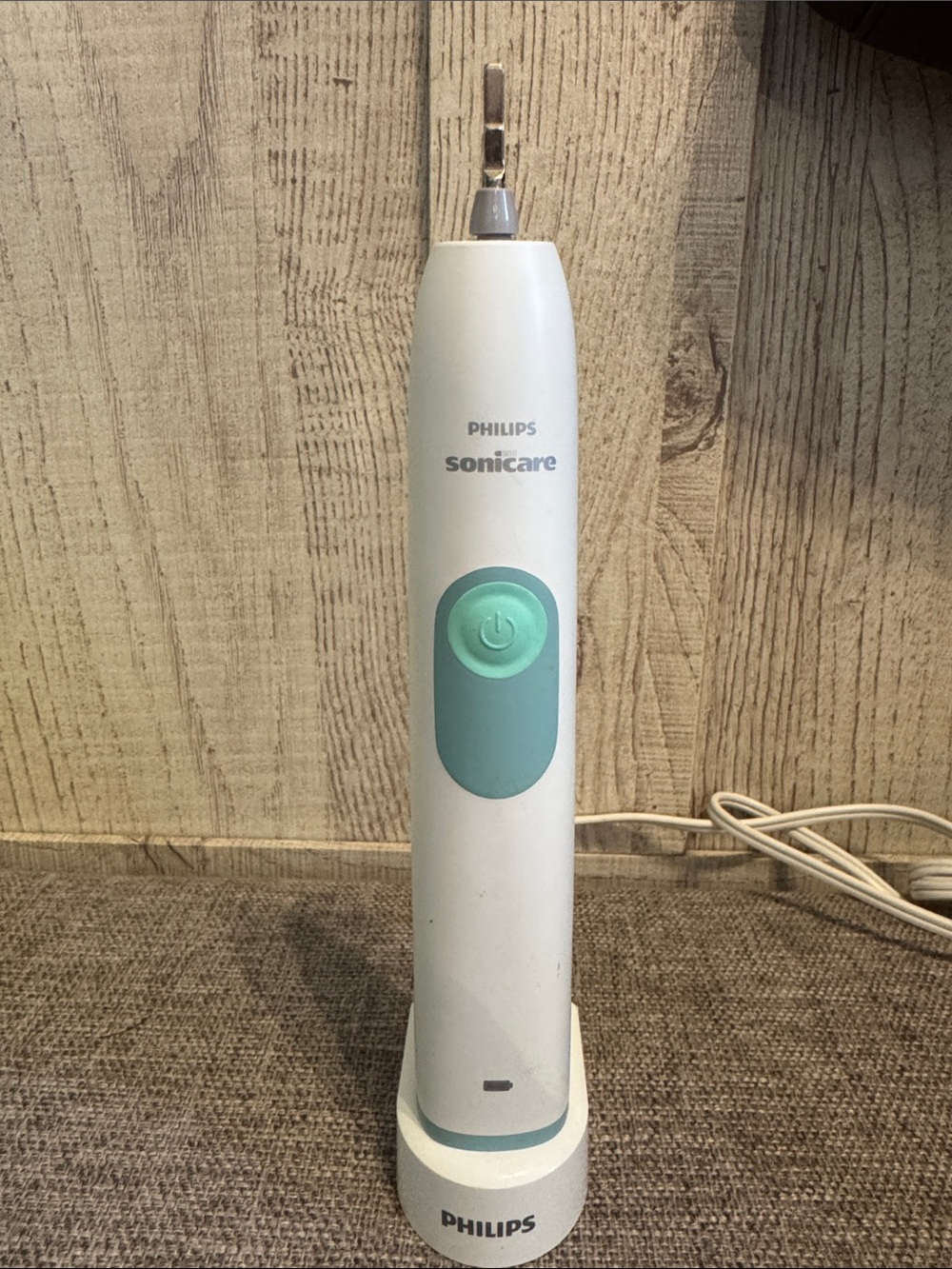Philips Sonicare Toothbrush Handle in White and Mint Green